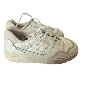 New Balance 550 White Kids Sneakers-Size 2.5-Unisex